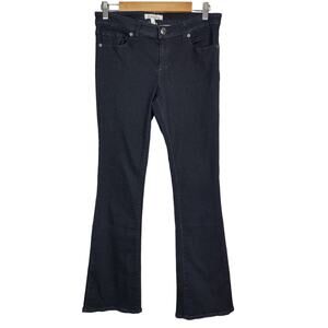 BCBGeneration Flared Dark Wash Blue Jeans Size 28